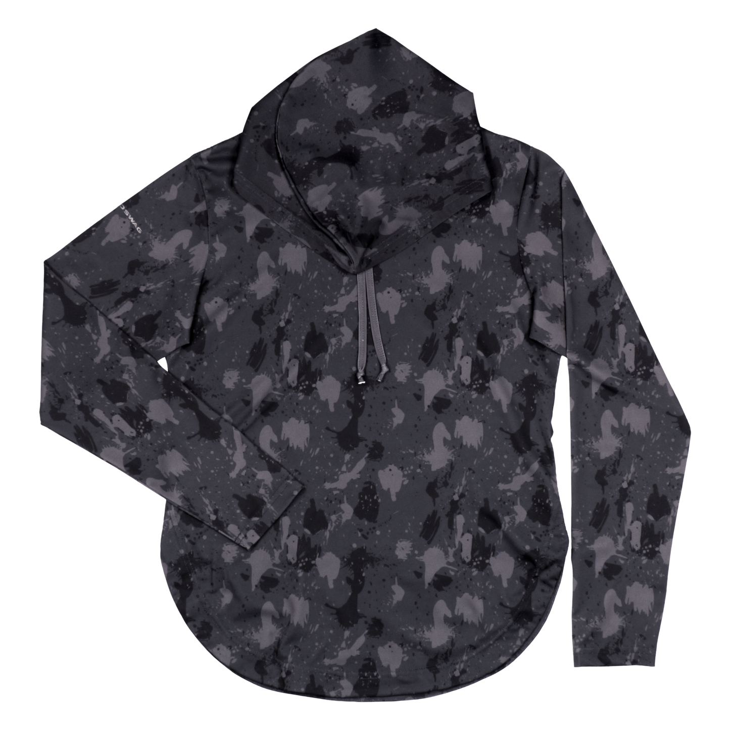 ProTek™ Women's Camo Long Sleeve Hoodie - Volcanic