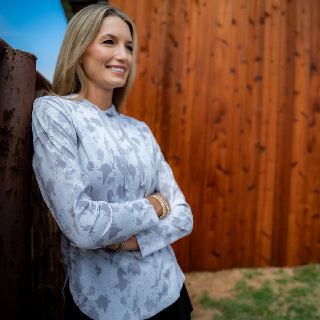 ProTek™ Women's Camo Long Sleeve Hoodie - Origin