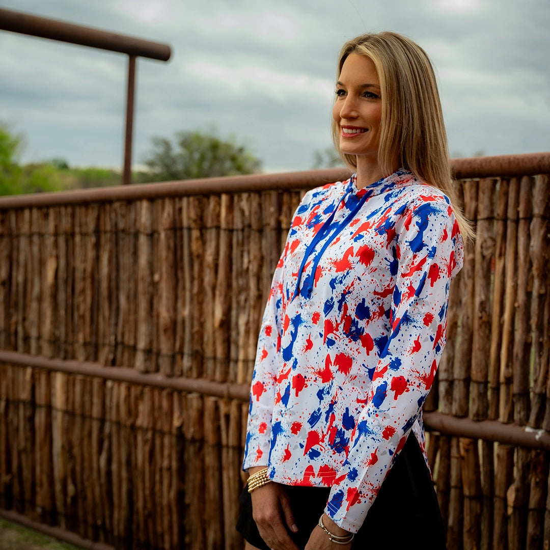 ProTek™ Women's Camo Long Sleeve Hoodie - Valor