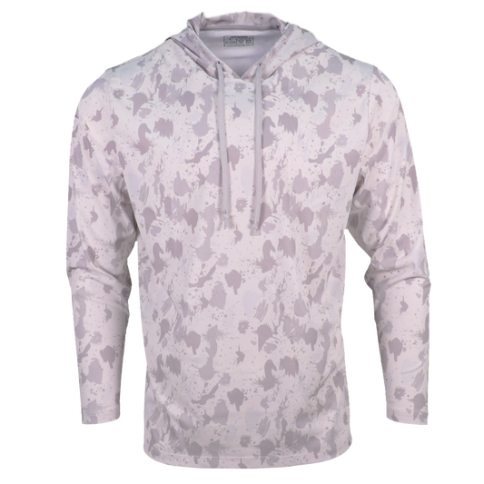 PS300HY Origin Camo 20 Youth Long Sleeve Performance Fishing Hoodie