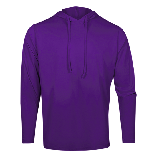 PS300HY Youth Long Sleeve Performance Fishing Hoodie-Indigo