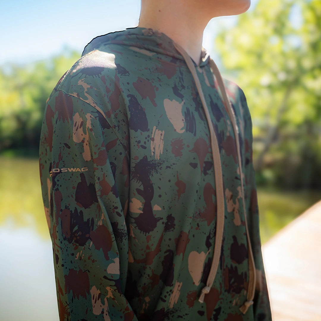 ProTek™ Youth Camo Long Sleeve Hoodie - Artemis