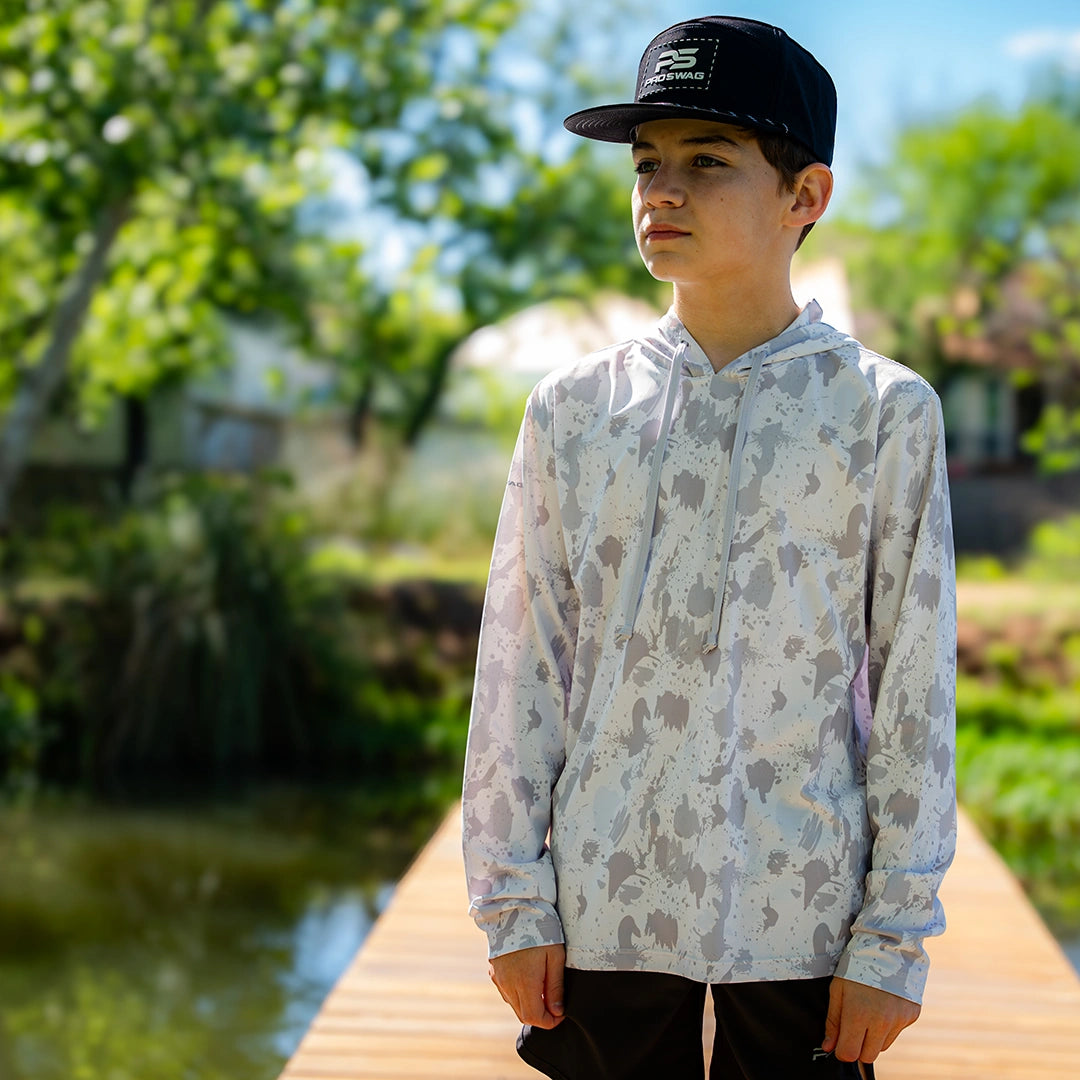 ProTek™ Youth Camo Long Sleeve Hoodie - Origin