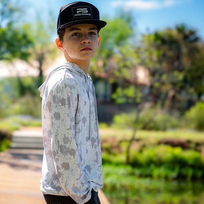 ProTek™ Youth Camo Long Sleeve Hoodie - Origin