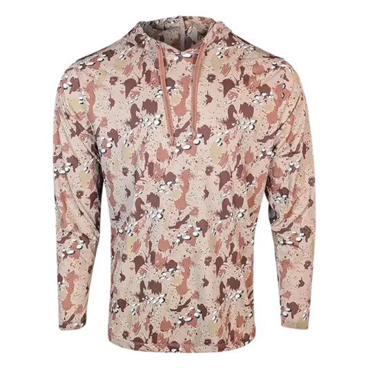 PS300H Long Sleeve Performance Fishing Hoodie - Chocolate Chip Camo 13