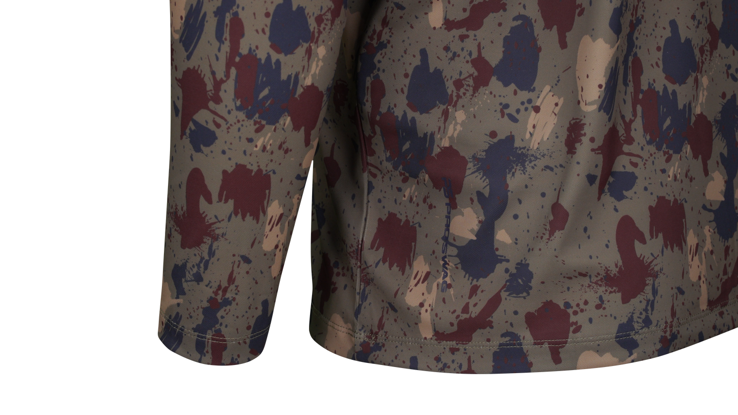 PS300H Clay Camo 22 Long Sleeve Performance Fishing Hoodie