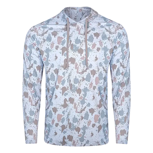 PS300H Long Sleeve Performance Fishing Hoodie - Glacial Camo 2