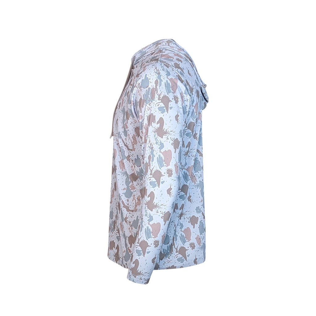 PS300H Long Sleeve Performance Fishing Hoodie - Glacial Camo 2