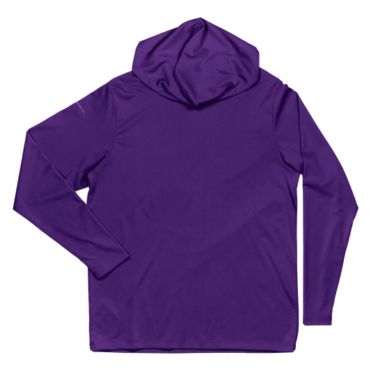 ProTek™ Youth Long Sleeve Hoodie - Indigo Purple