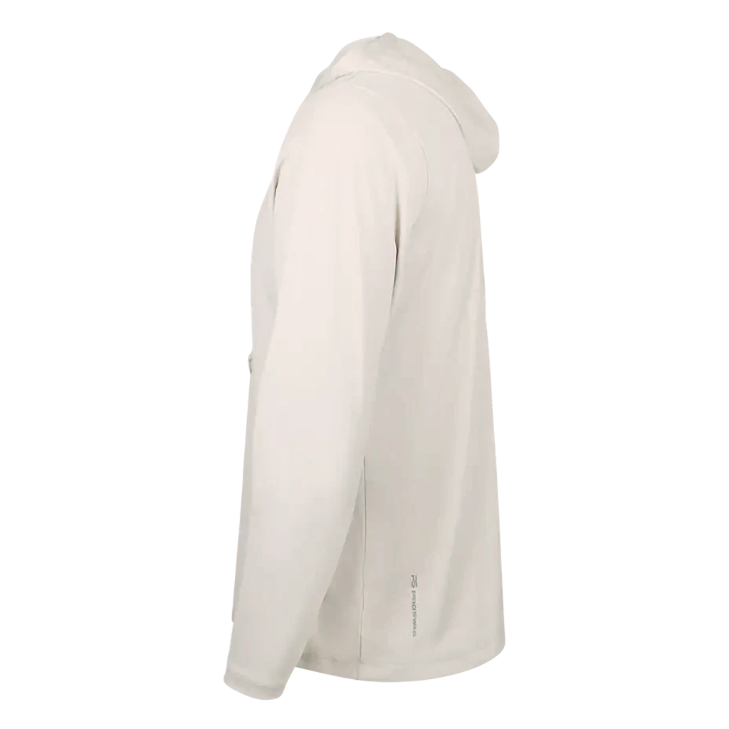 PS300H Long Sleeve Performance Fishing Hoodie - Oyster