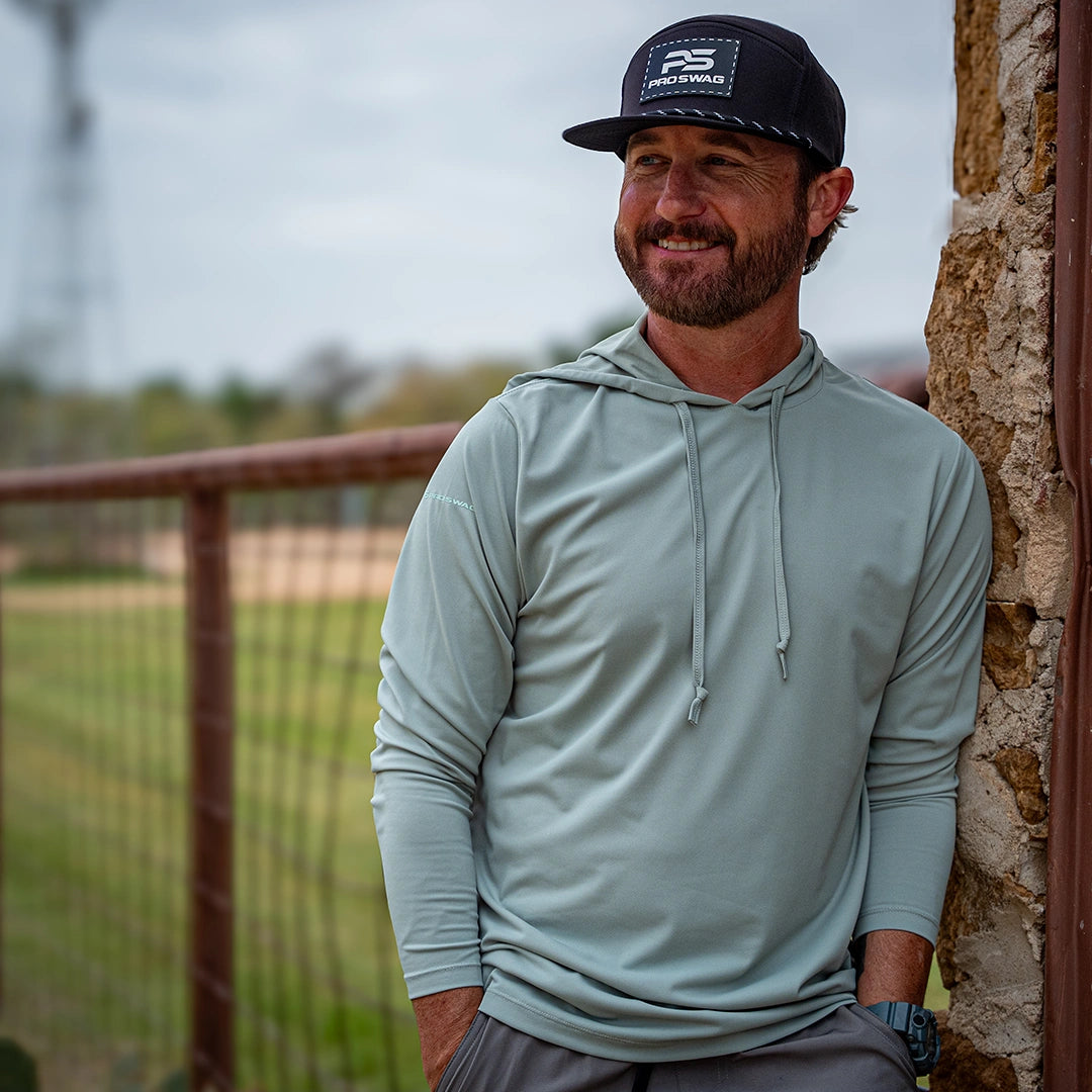 ProTek™ Long Sleeve Hoodie - Seafoam Green