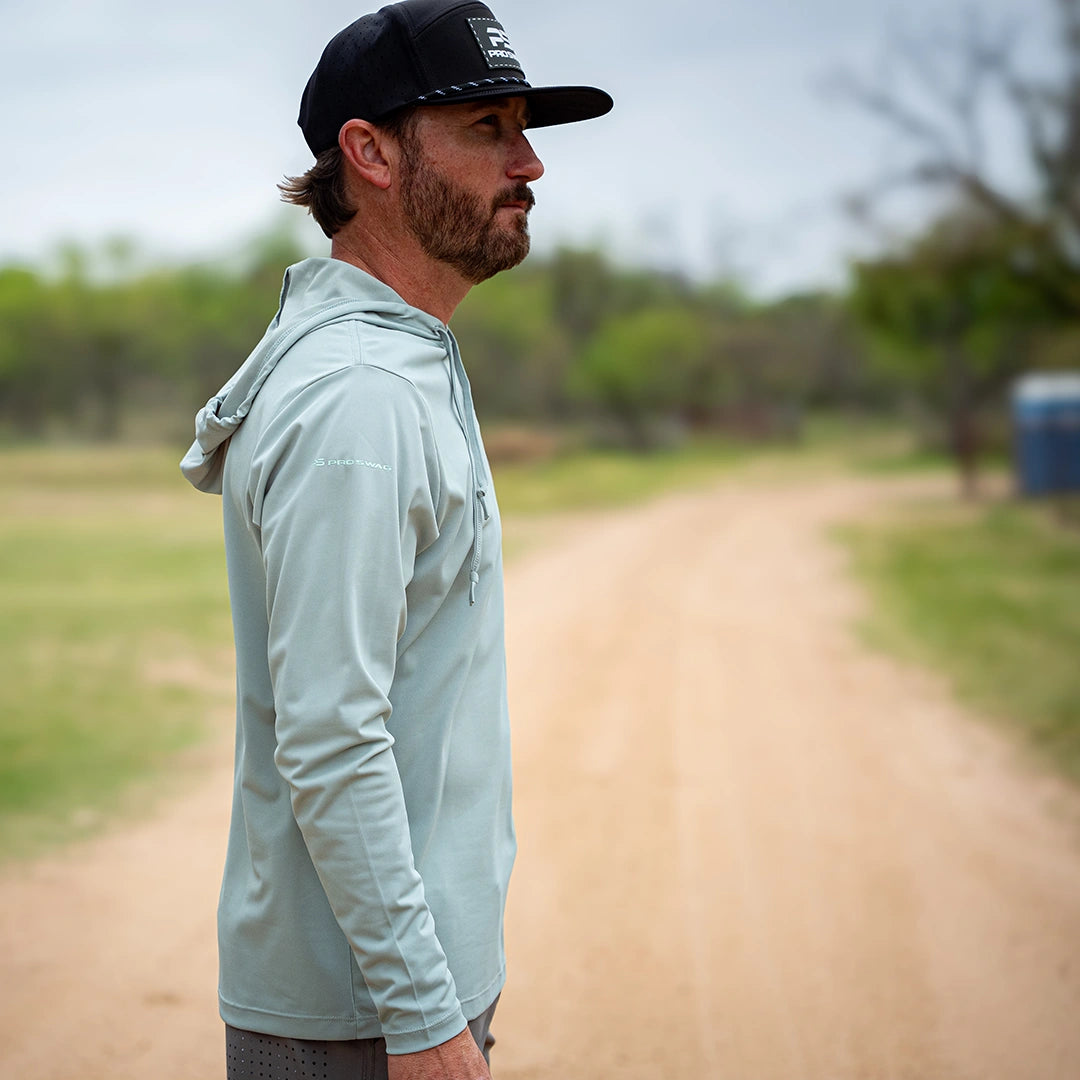 ProTek™ Long Sleeve Hoodie - Seafoam Green