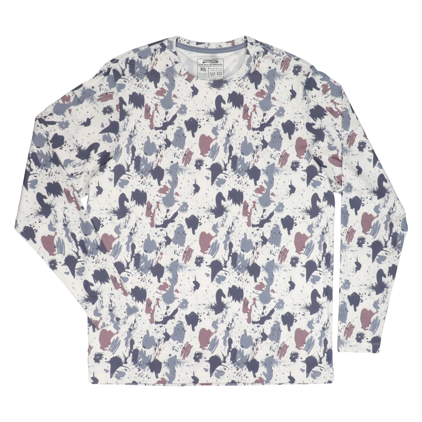 ProTek™ Camo Long Sleeve Crew Neck - Arctic