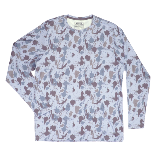 ProTek™ Camo Long Sleeve Crew Neck - Glacial