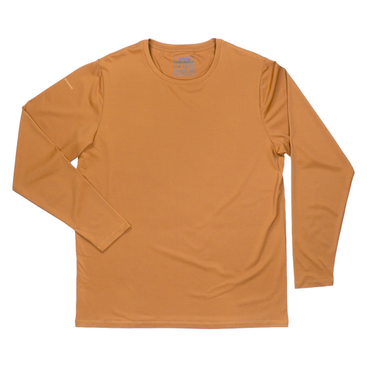 ProTek™ Long Sleeve Crew Neck - Sienna Brown