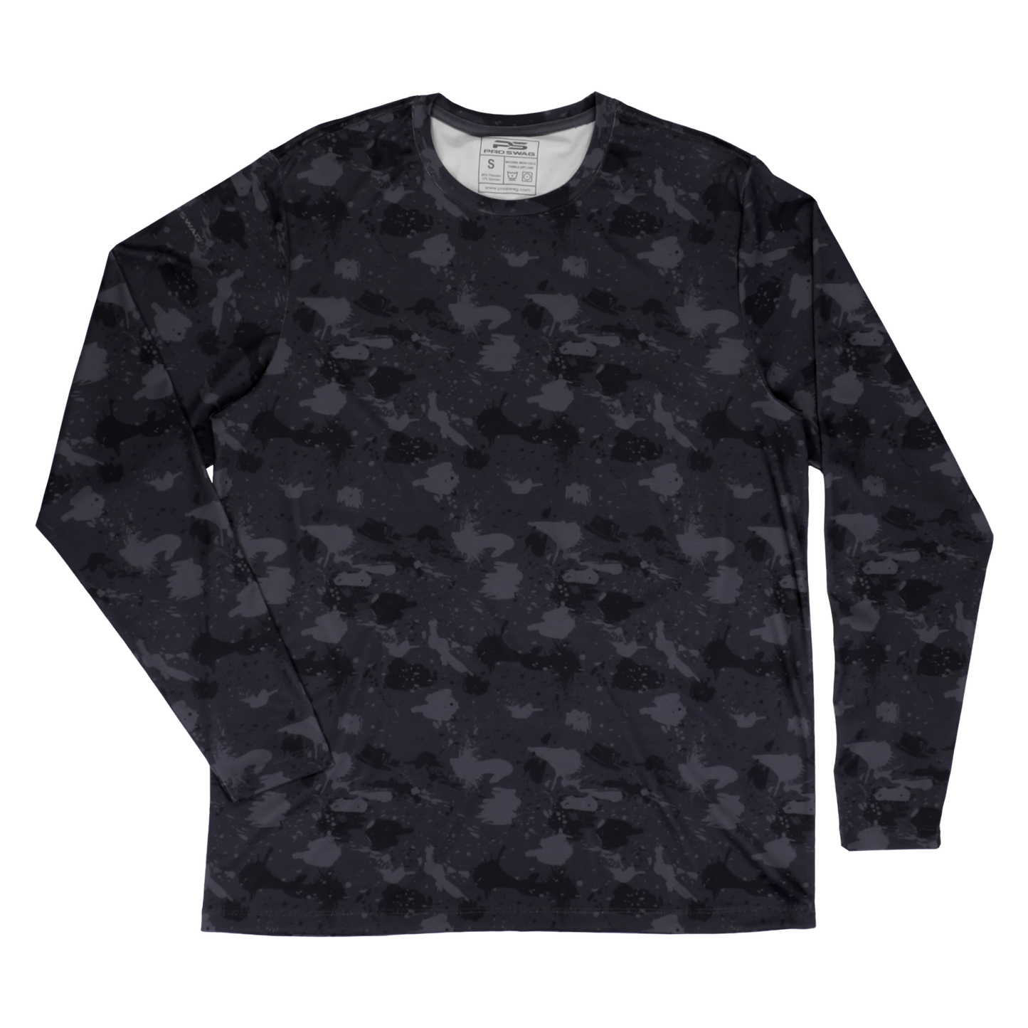 ProTek™ Camo Long Sleeve Crew Neck - Volcanic