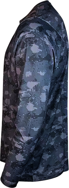PS300 Long Sleeve Performance Fishing Shirt Volcanic Camo 5