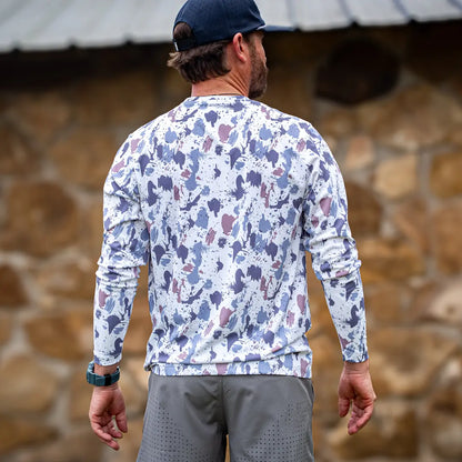 ProTek™ Camo Long Sleeve Crew Neck - Arctic
