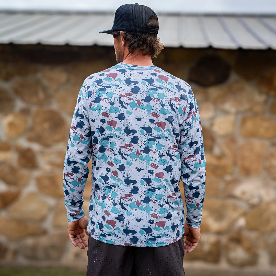 ProTek™ Camo Long Sleeve Crew Neck - Baja