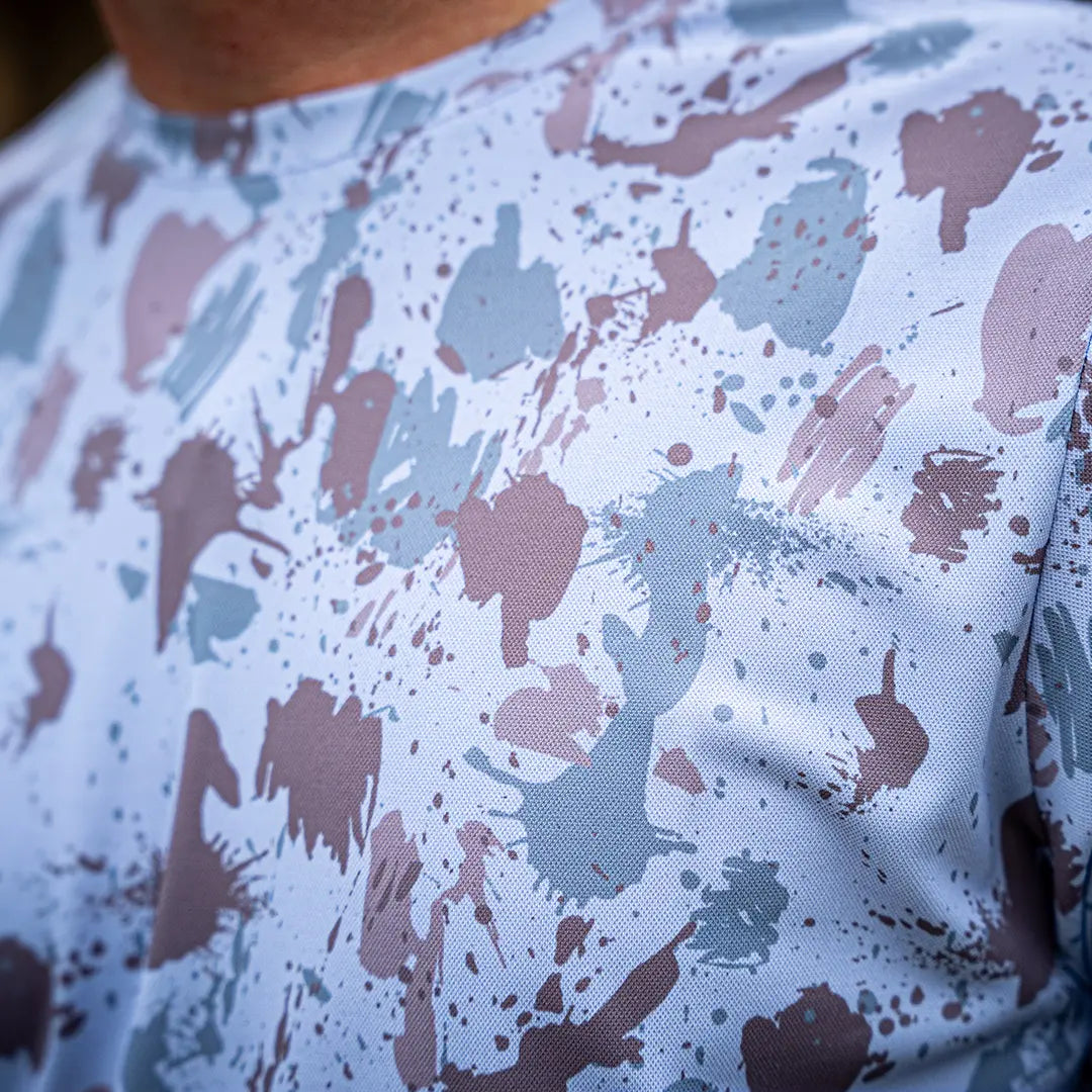 ProTek™ Camo Long Sleeve Crew Neck - Glacial