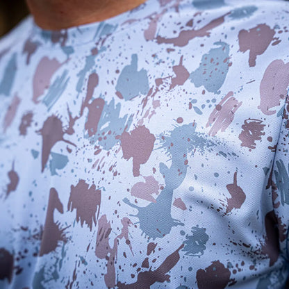 ProTek™ Camo Long Sleeve Crew Neck - Glacial
