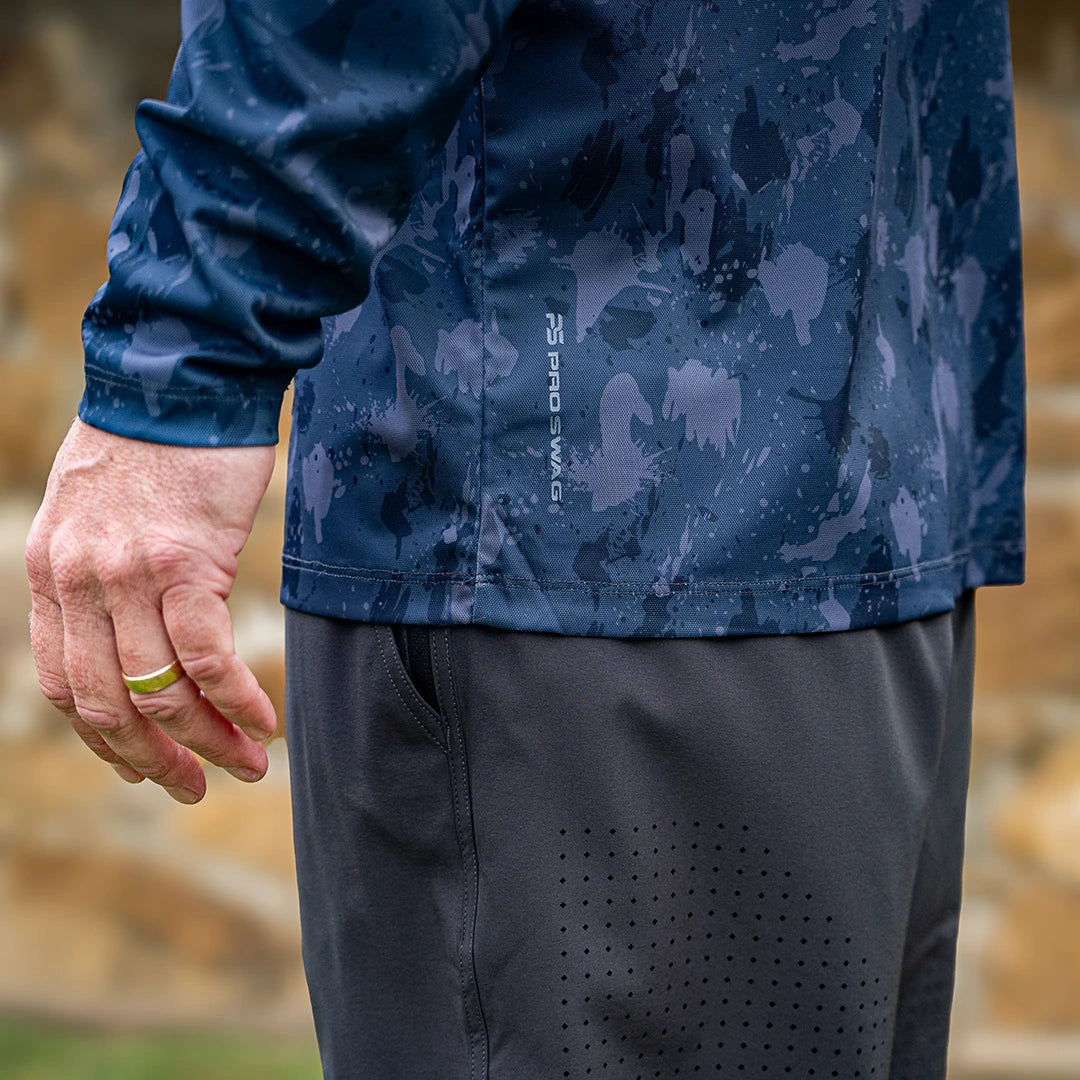 ProTek™ Camo Long Sleeve Crew Neck - Volcanic