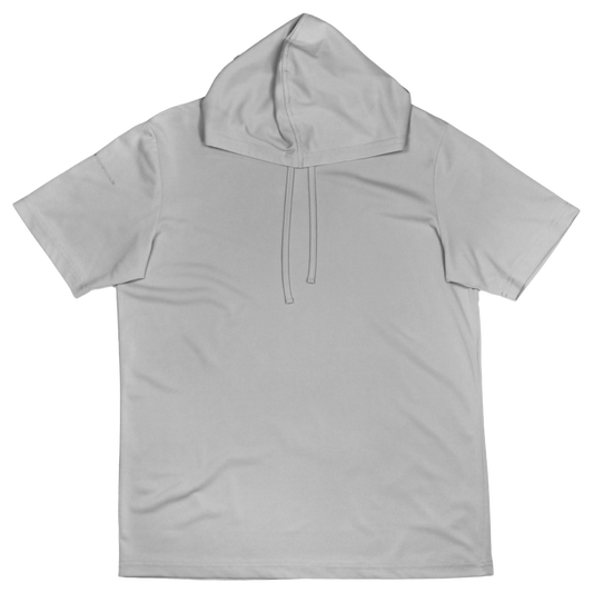 ProTek™ Short Sleeve Hoodie - Dove Gray