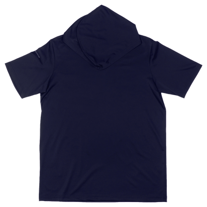 ProTek™ Youth Short Sleeve Hoodie -  Midnight Blue