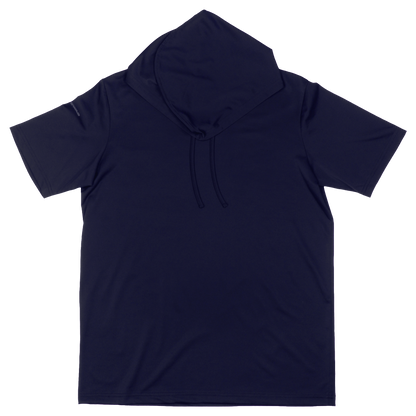 ProTek™ Short Sleeve Hoodie - Midnight Blue