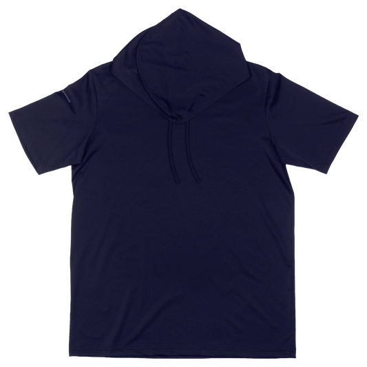 ProTek™ Short Sleeve Hoodie - Midnight Blue