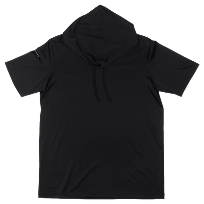 ProTek™ Short Sleeve Hoodie - Sable Black