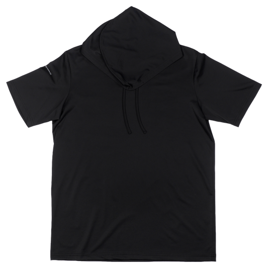 ProTek™ Short Sleeve Hoodie - Sable Black