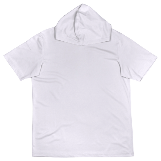 ProTek™ Youth Short Sleeve Hoodie - Salt White