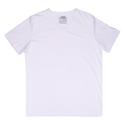 ProTek™ Short Sleeve V-Neck - Salt White