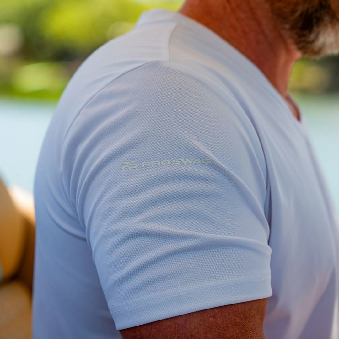 ProTek™ Short Sleeve V-Neck - Salt White