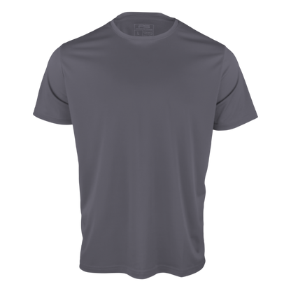 ProTek™ Youth Short Sleeve Crew Neck -Fossil Gray