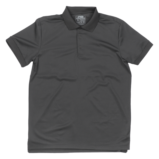 ProTek™ Youth Vintage Polo - Fossil Gray
