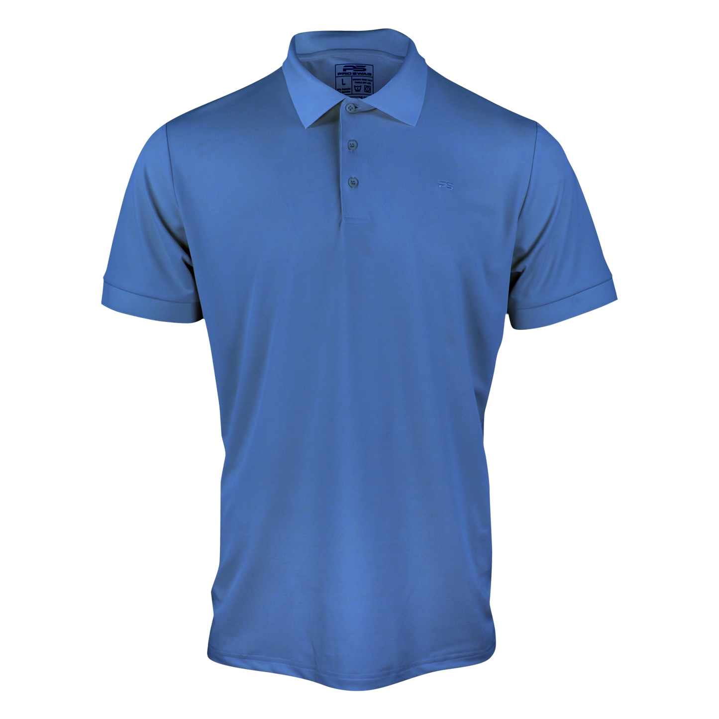 PS310G Vintage Polo Shirt-Ocean Blue