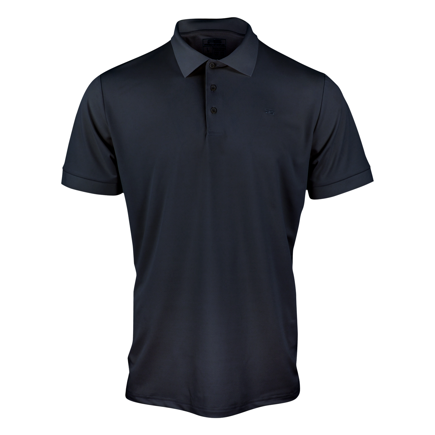 PS310G Vintage Polo Shirt-Sable Black