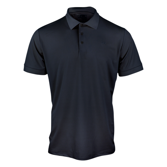 PS310G Vintage Polo Shirt-Sable Black