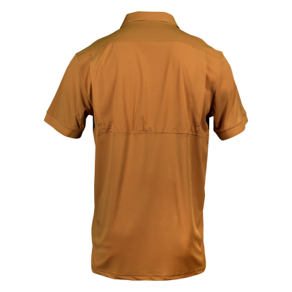 ProTek™ Vintage Polo - Sienna Brown