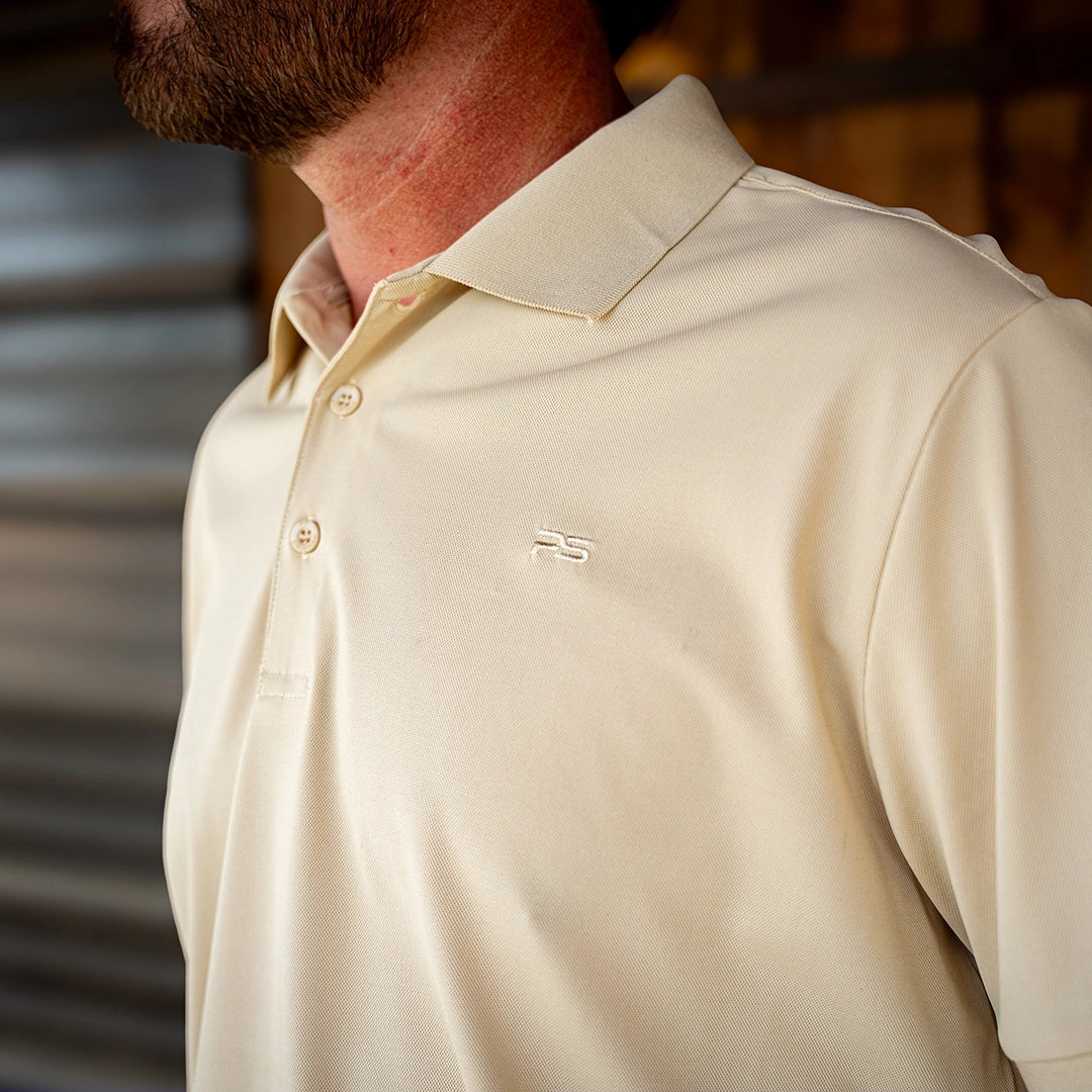 ProTek™ Vintage Polo - Padre Tan
