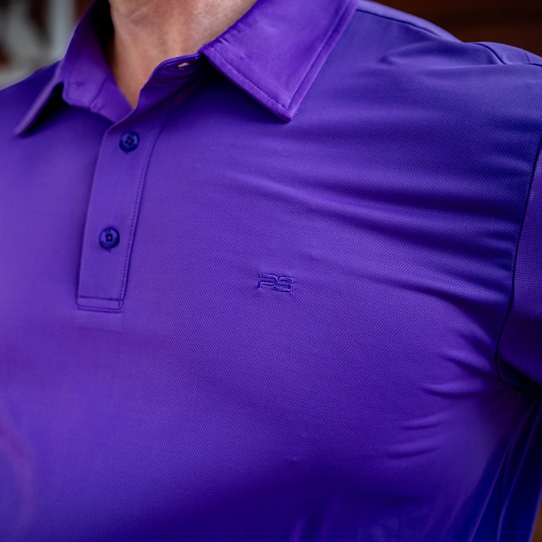 Premium Performance Polo - Indigo Purple