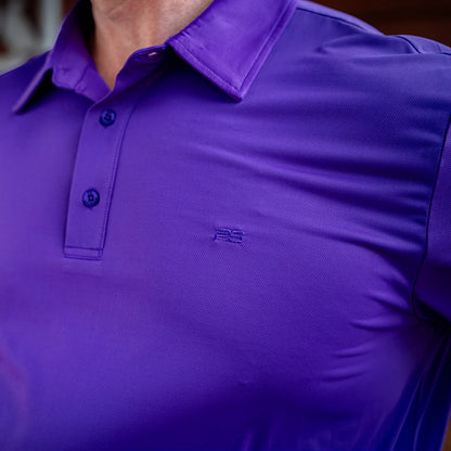 Premium Performance Polo - Indigo Purple