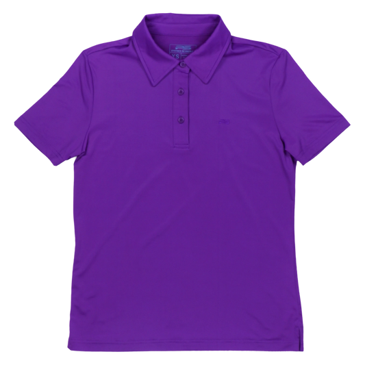 Women's Premium Performance Polo - Indigo Purple