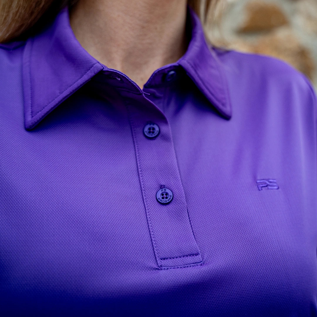 Women's Premium Performance Polo - Indigo Purple