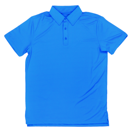 Premium Performance Polo - Bahama Blue