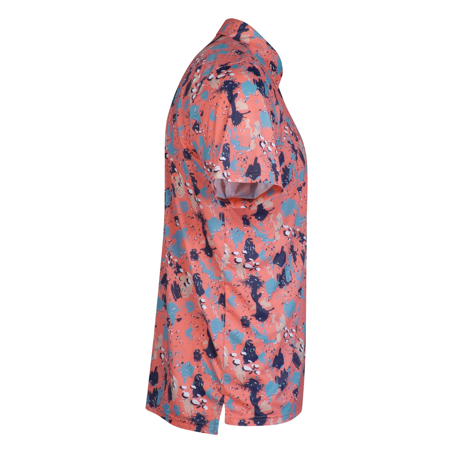 PS320G Performance Polo Shirt-Coral Reef Camo 19