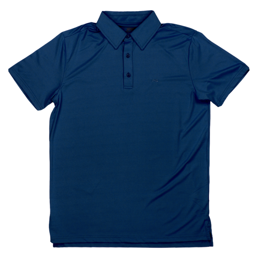 Premium Performance Polo - Midnight Blue