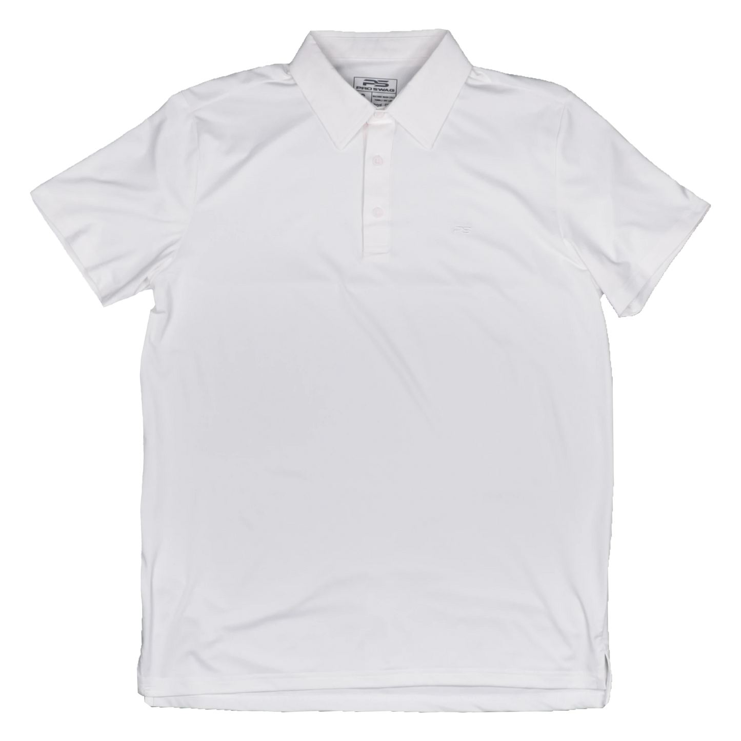 Premium Performance Polo - Salt White
